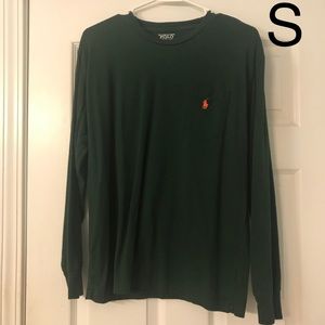 Ralph Lauren hunter green shirt
